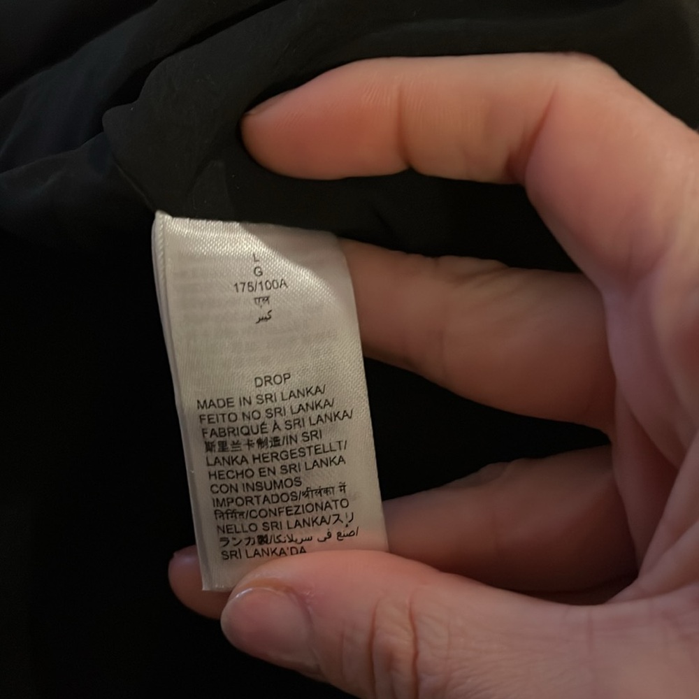 Amazon The Drop Black Single Button Long Blazer L… - image 7